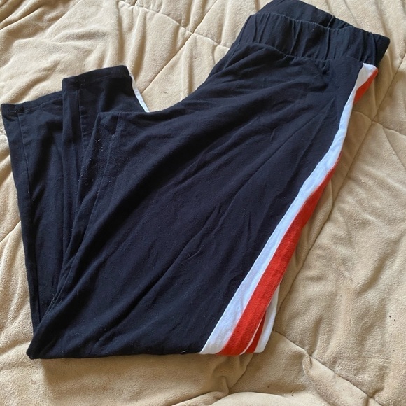 Torrid side stripe classic cotton leggings - Picture 4 of 6